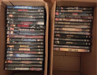 Lot of 34 DVD Movies Films