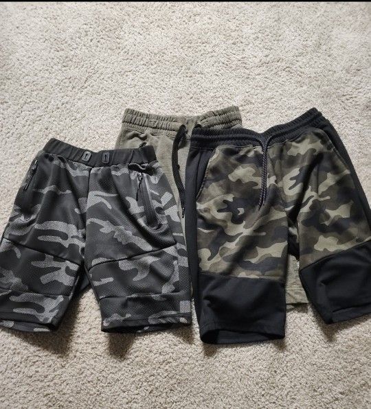 Mens 3 Pair Shorts