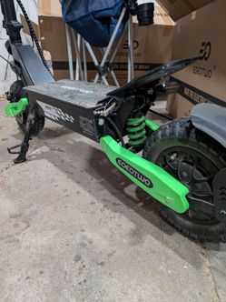 Green scooter for $ sale