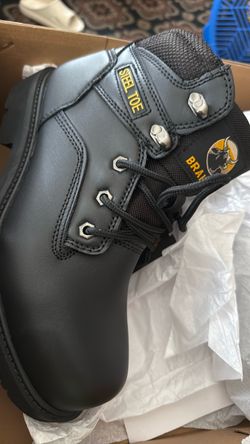 Mens steel toe boot size 7.5
