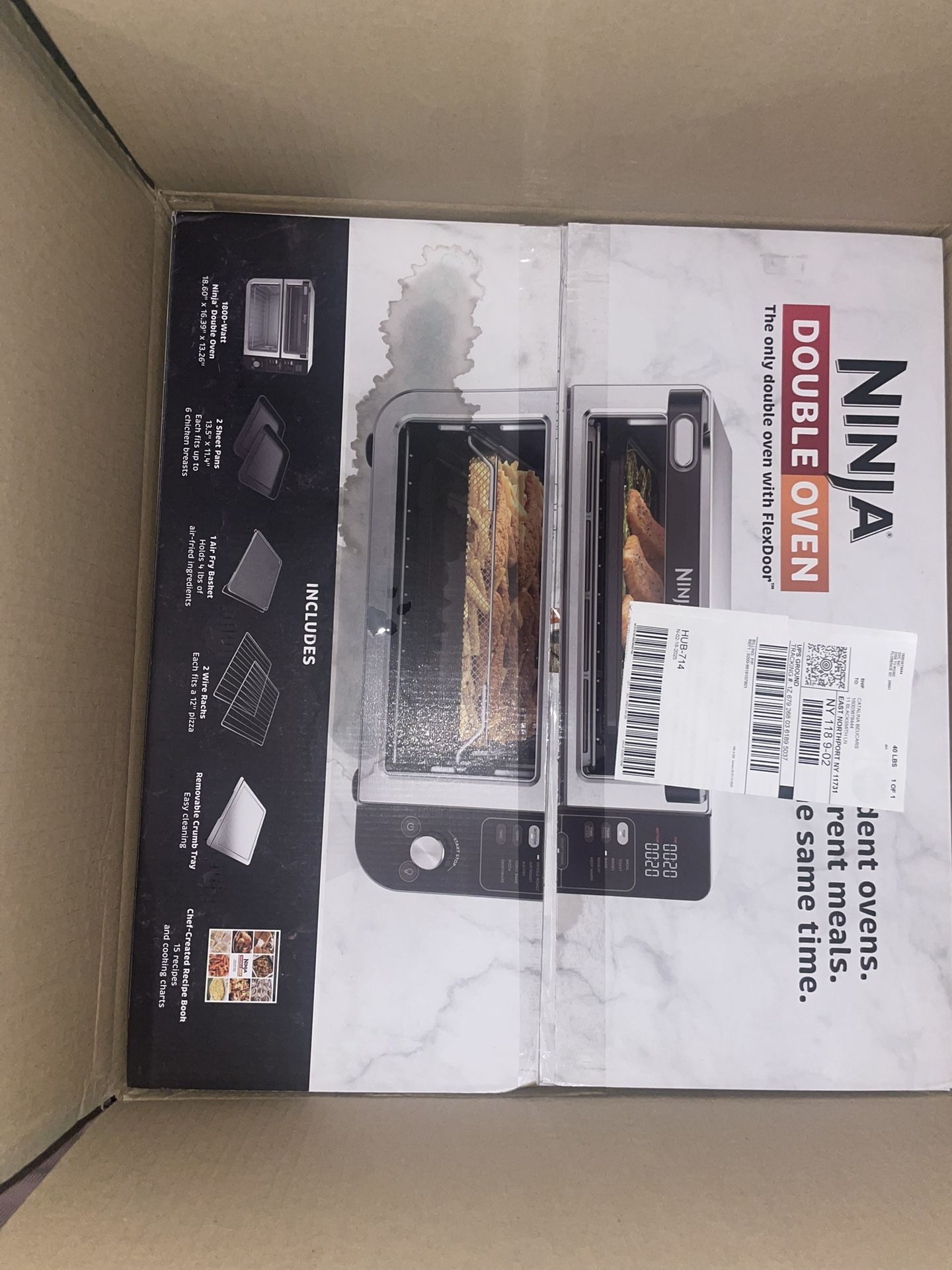 BRAND NEW** Ninja 12-in-1 Double Oven with FlexDoor - $175