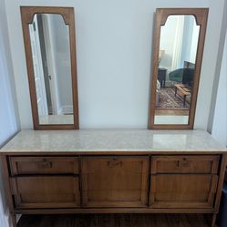 Marble top dresser