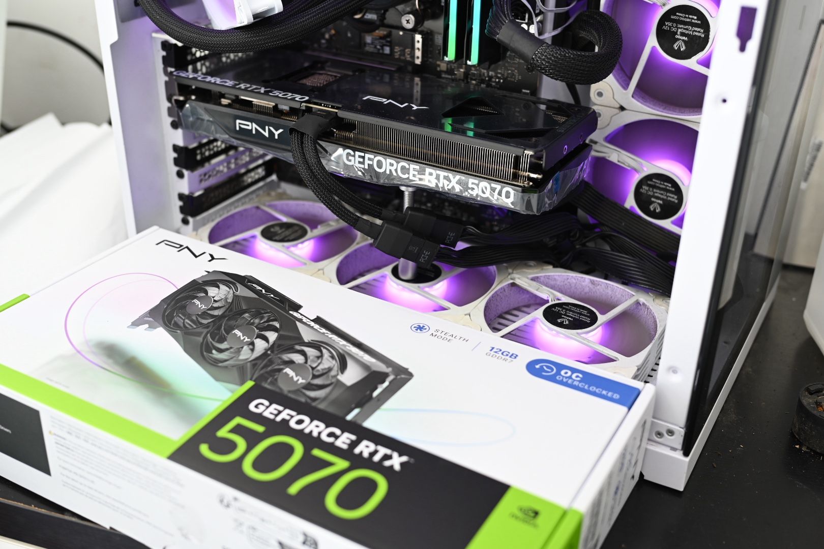 PNY GeForce RTX 5070 OC Graphics Card
