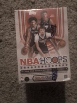 Topps NBA hoops basketball cards box