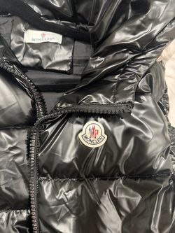 Moncler Black Puffer Down Jacket