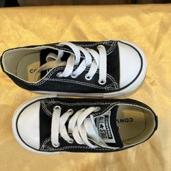 Toddler Converse Black Size 7c