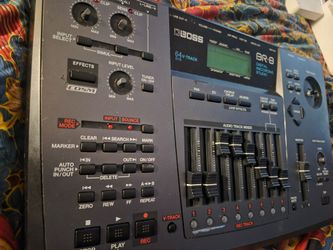 Boss BR-8 Digital Recording Studio, an 8-track digital workstation