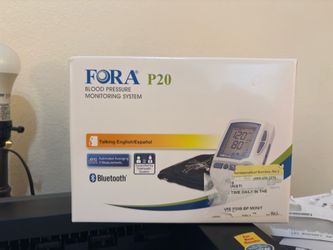 Brand New Fora P20 Blood Pressure Monitoring System