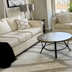 Circle End Table 