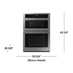 🔥 NEW Samsung - 30" Microwave Combination Wall Oven with WiFi - Stainless steel Model NQ70T5511DS