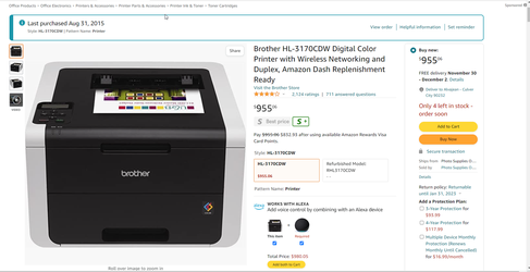 Brother Digital Color Printer!