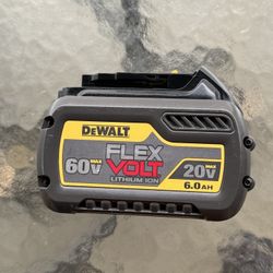 DEWALT FLEXVOLT 20V/60V MAX Lithium-lon 6.0Ah Battery Pack