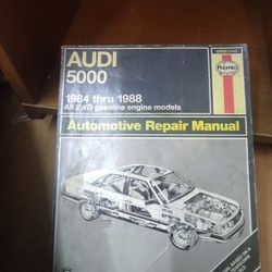 Haynes Audi 5000 Repair Manual