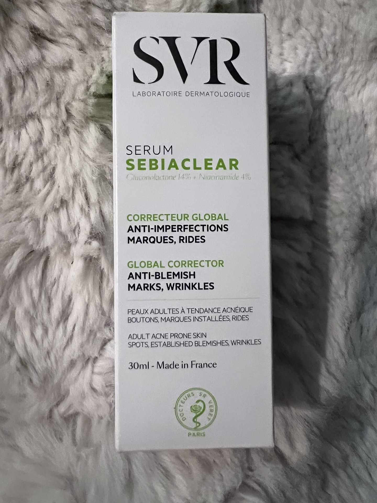 SVR Sebiaclear Face Serum.