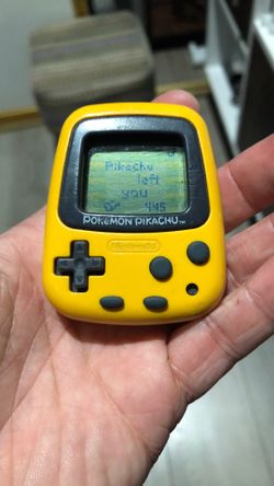 Rare Vintage Pokemon Pocket Pikachu