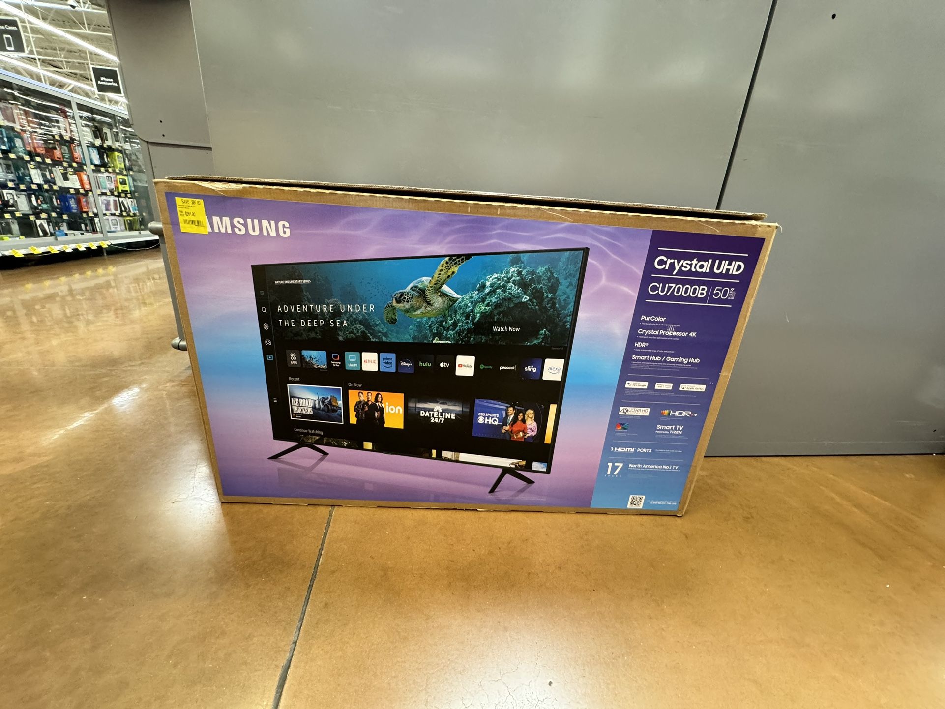 50” Samsung Smart 4K Led Uhd Tv