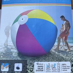 Go Floats Inflatable Giant Beach Ball