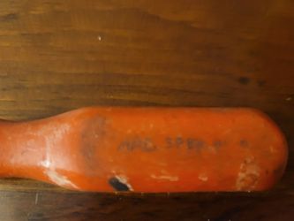 MAC TOOLS  NO.SP8A  GASKET /CARBON SCRAPER WITH RED HANDLE