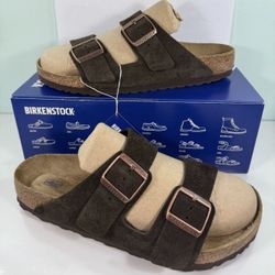 Birkenstock Arizona BS Mocca Regular Fit Soft Footbed sandal - size 38/ size 41