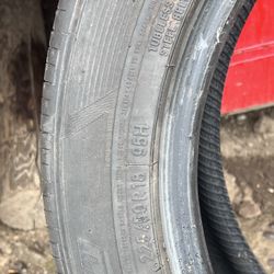 Tires Toyo 225 50 18