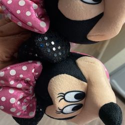Minnie mouse sparkly slippers New Size 11