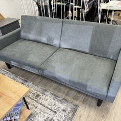 Gray Futon Couch
