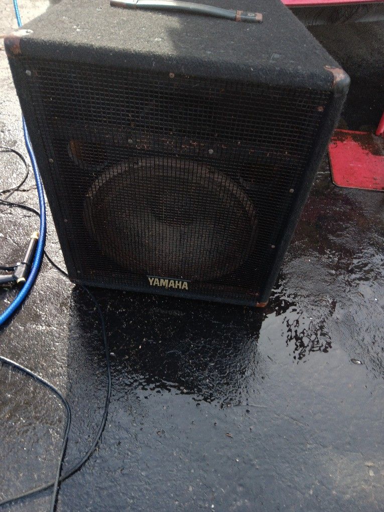 Vintage.
Yamaha Bass Speaker Cabnet