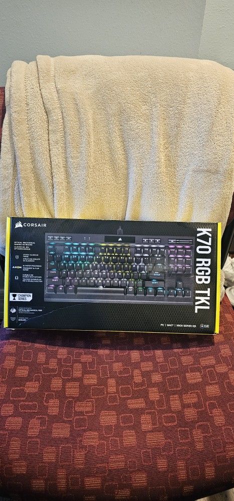 Corsair K70 RGB TKL Champion Series Mechanical Keyboard (Opx Switches)