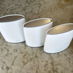 Orbi Router And 2 Extenders
