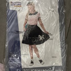 Costume: 50’s Hop With Poodle Skirt  Medium 