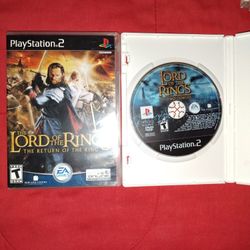 Lord Of The Ring Games For Ps2