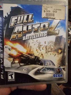Full Auto Battlelines 2 Ps3