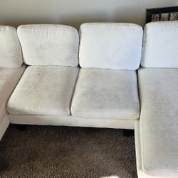 White Small Sectional