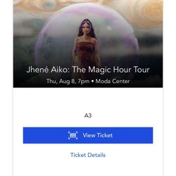 Jhene Aiko Moda Center Tickets 