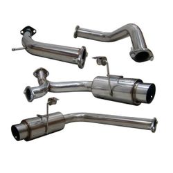 Tsudo Fireball Dual Muffler Axle-Back Exhaust for 2008-2016 Scion xB