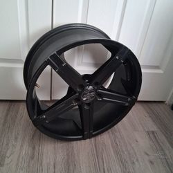 18" Black Custom rims