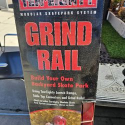 Skateboarding Grind Rail