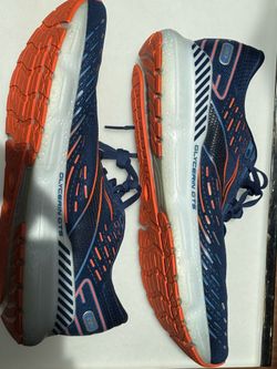 Brook’s glycerin CTS blue and orange stripes sneakers size 13M