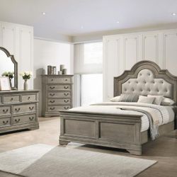 6 Piece Queen Size Formal Bedroom Set