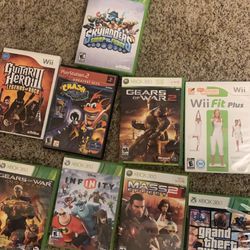 Xbox 360, PS2, Wii Game Bundle