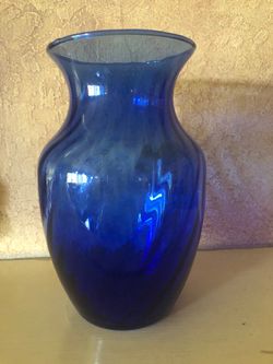 Blue vase