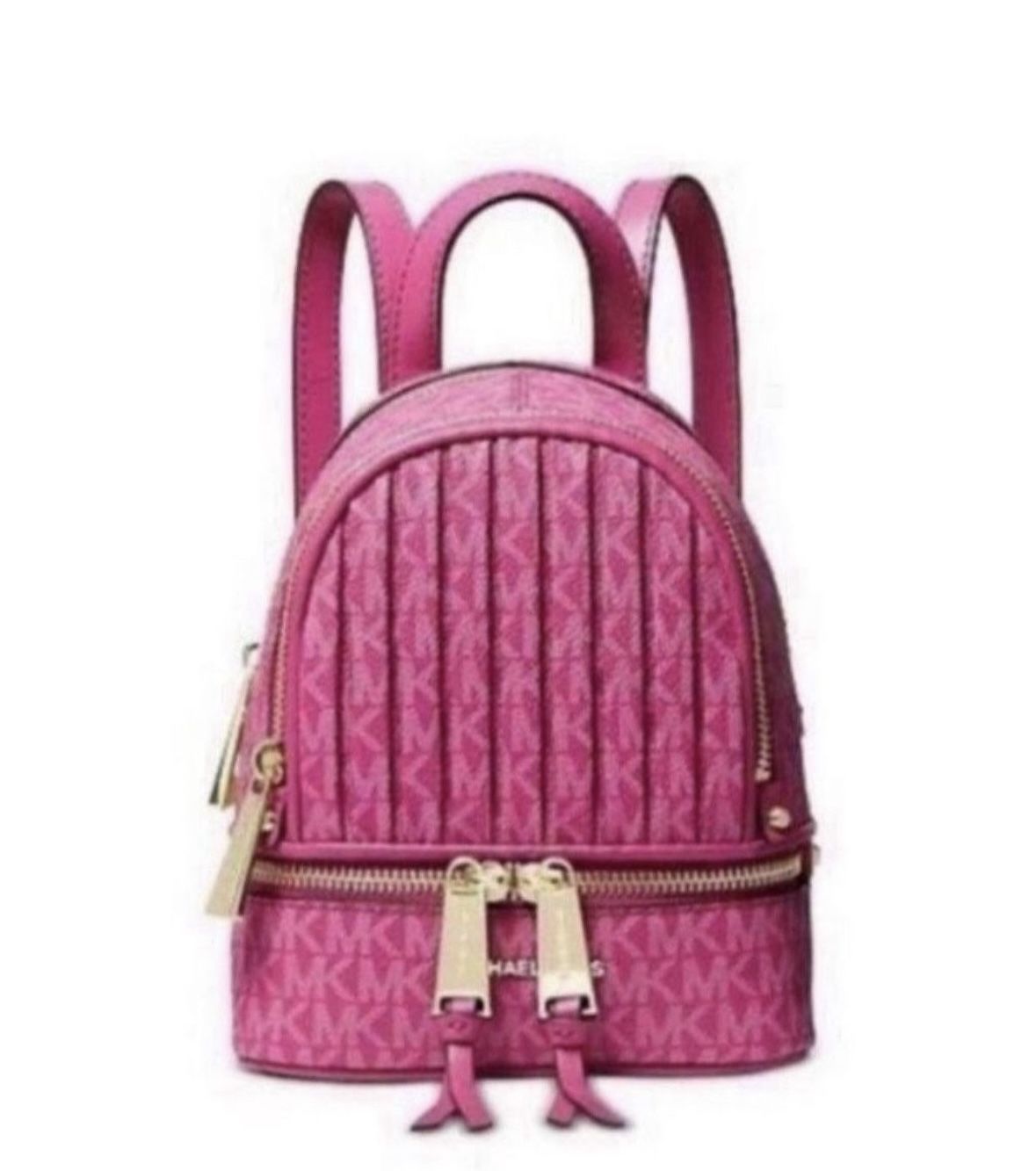 Michael Kors Rhea Logo Messenger Backpack