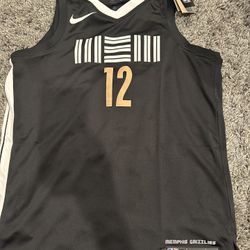 Nike NBA Ja Morant Memphis Grizzlies City Edition Jersey - Size 44