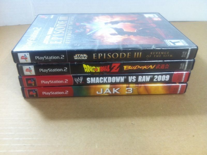 4 ps2 games
