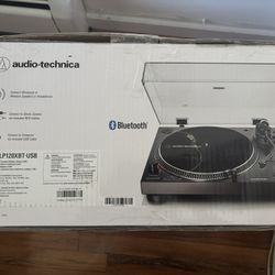Audio Technica AT-LP120XBT-USB Bluetooth Wireless Direct-Drive USB Turntable