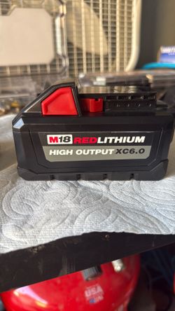 New Milwaukee M18 battery xc6.0