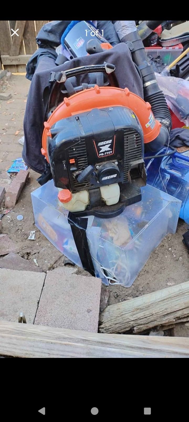 Backpack Leaf Blower