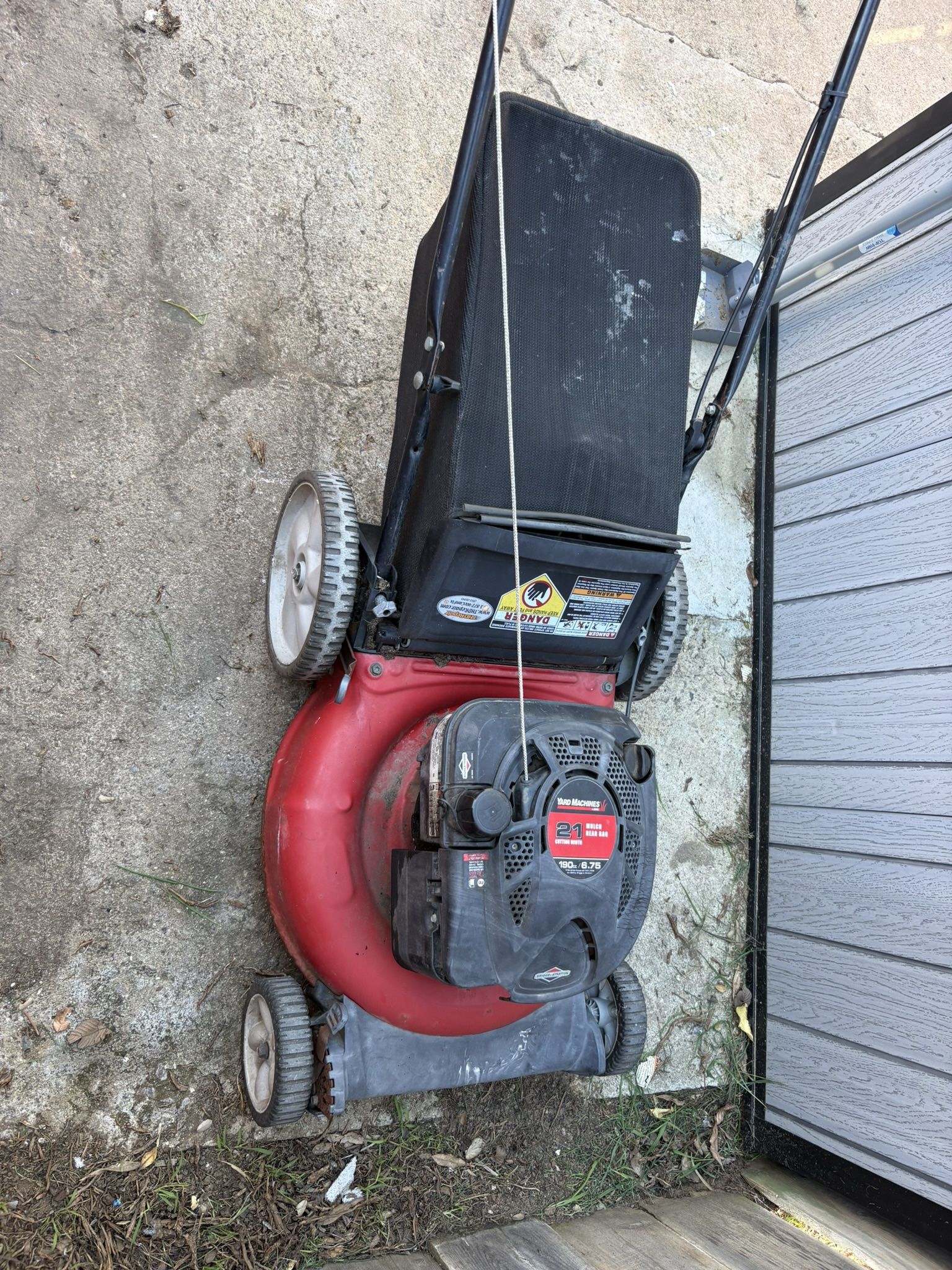 Yard Machines Push Mower
