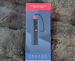 Portable Tire Inflator Air Compressor Car Emergency Pump Brand New Pickup Only