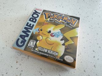 Pokemon Yellow • CIB w/100% OEM Cartridge